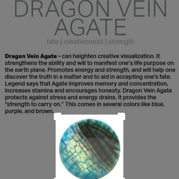 10mm Hematite & Dragon Vein Stretch Bracelet - Picture 5 of 8